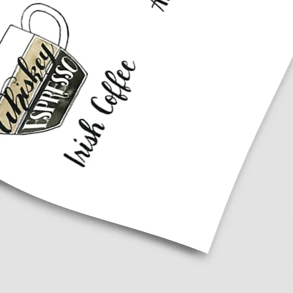Coffee Chart Art Print Coffee Chart Art Print wall art product Grace Popp