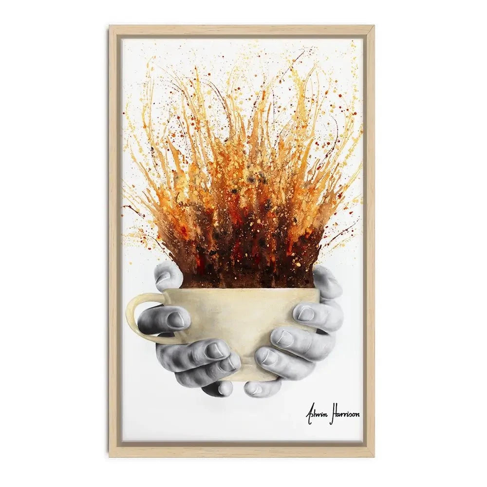 Coffee Coffee Coffee Canvas Print Coffee Coffee Coffee Canvas Print wall art product Ashvin Harrison