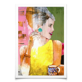 Coffee Moment Art Print Coffee Moment Art Print wall art product Studio Paint-Ing