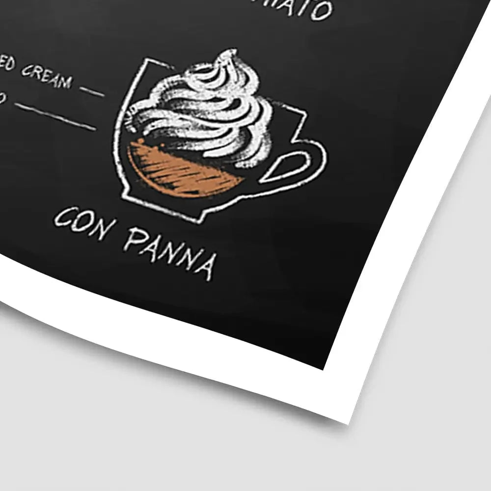 Coffee Types Art Print Coffee Types Art Print wall art product Sonya illustration / Shutterstock
