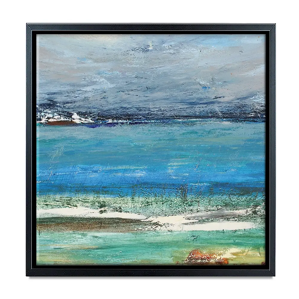 Cold Sea Square Canvas Print Cold Sea Square Canvas Print wall art product AURUSHAKOFF / Shutterstock