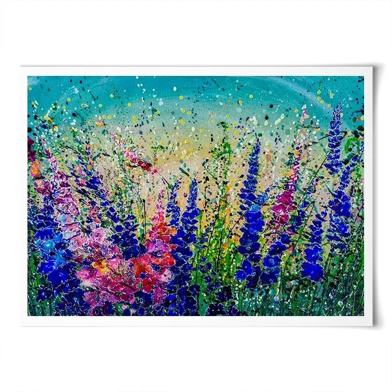 Colorado Mile High Meadows Art Print Colorado Mile High Meadows Art Print wall art product Lena Owens - Independent