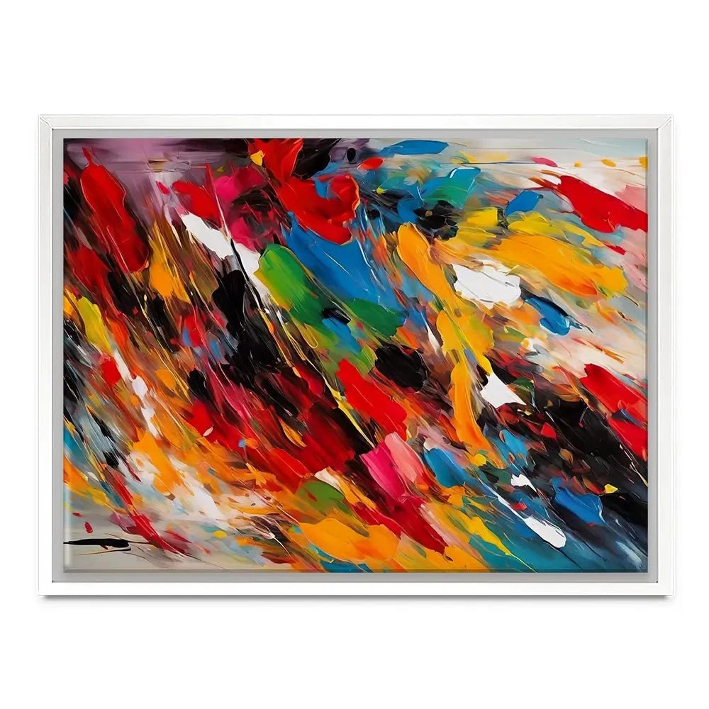 Colour Blast Canvas Print Colour Blast Canvas Print wall art product Violeta Allaberdieva