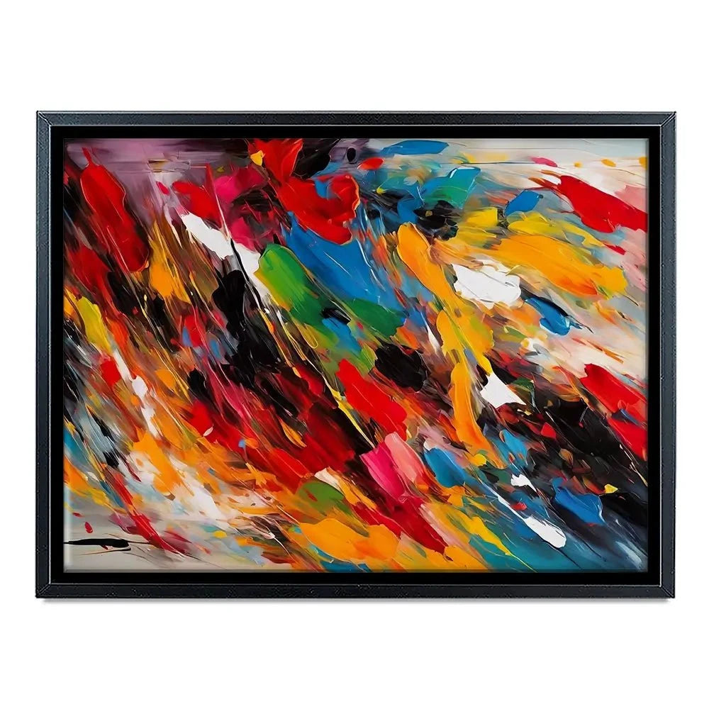 Colour Blast Canvas Print Colour Blast Canvas Print wall art product Violeta Allaberdieva