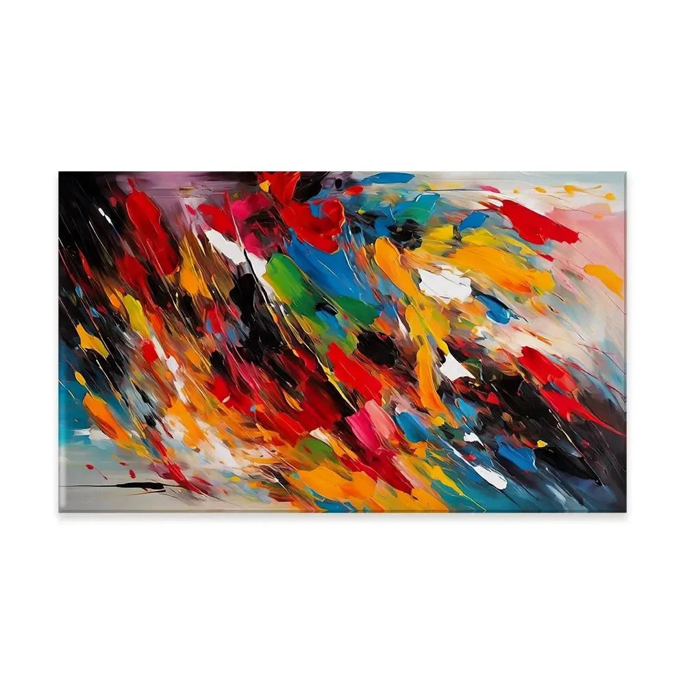 Colour Blast Canvas Print Colour Blast Canvas Print wall art product Violeta Allaberdieva