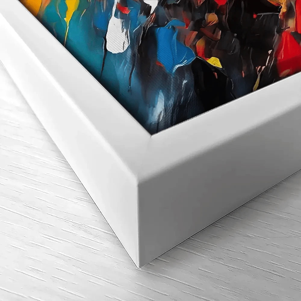 Colour Blast Canvas Print Colour Blast Canvas Print wall art product Violeta Allaberdieva