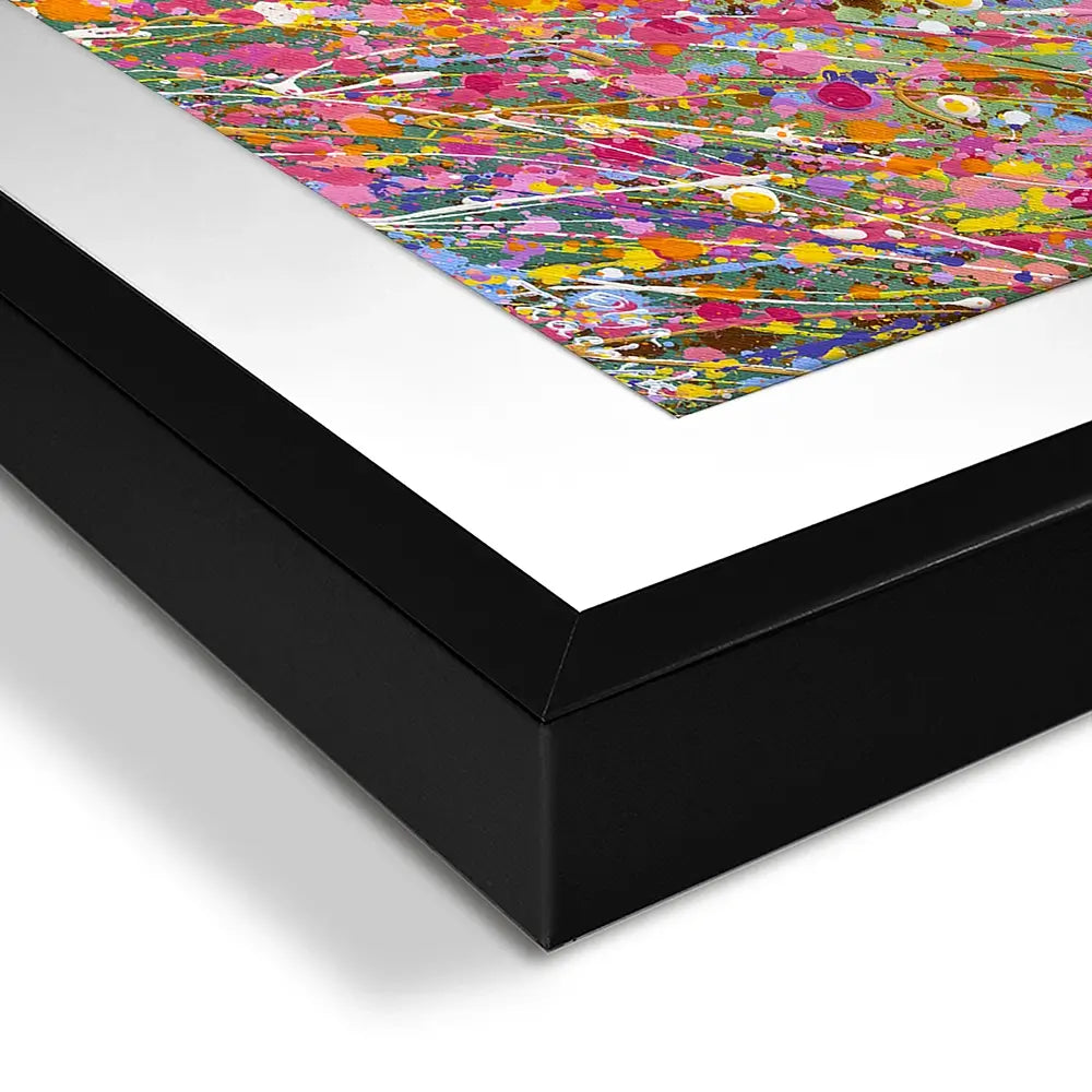 Colour Bloom Framed Art Print Colour Bloom Framed Art Print wall art product Olga Tkachyk