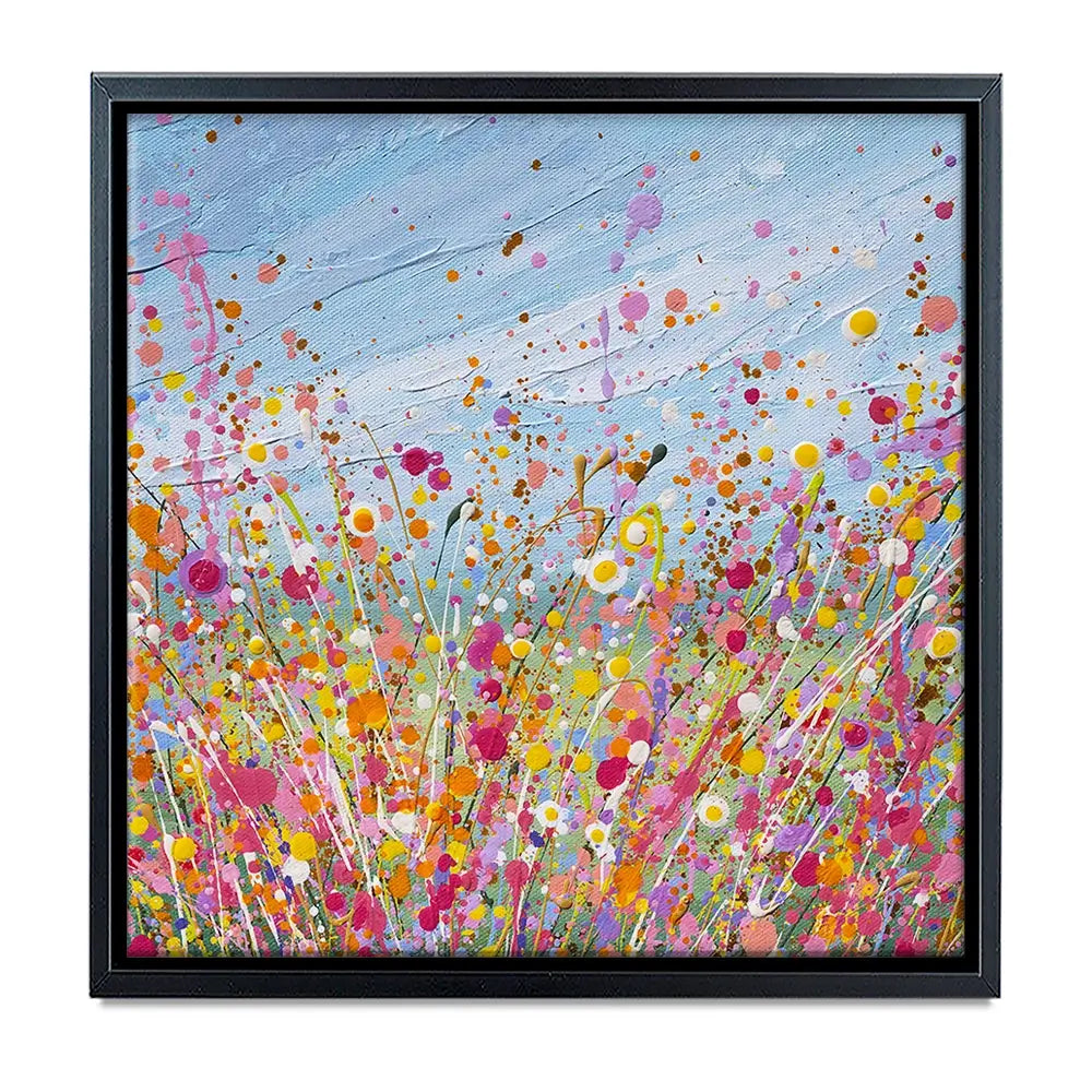 Colour Bloom Oversized Canvas Print Colour Bloom Oversized Canvas Print wall art product Art Print Shop