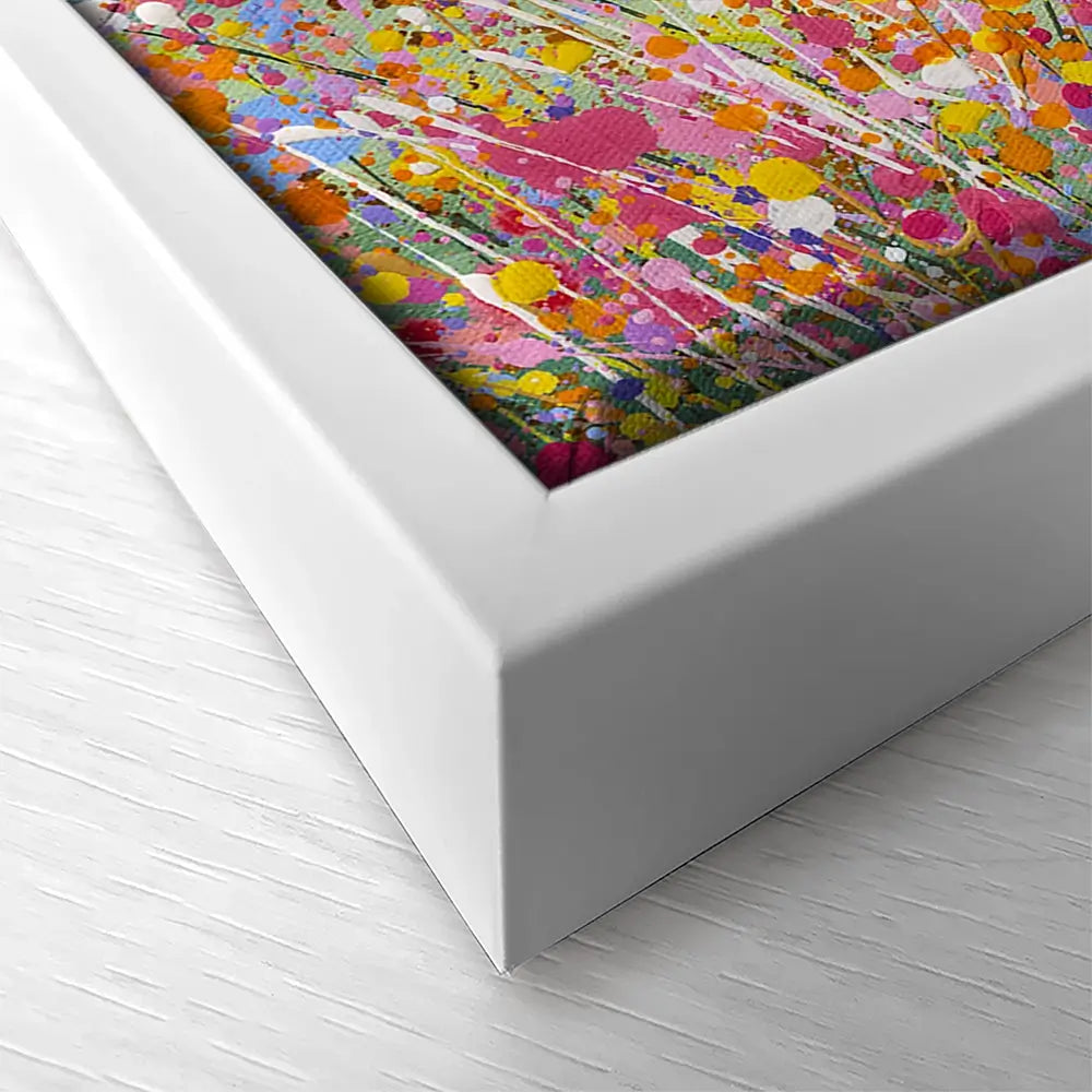 Colour Bloom Oversized Canvas Print Colour Bloom Oversized Canvas Print wall art product Art Print Shop