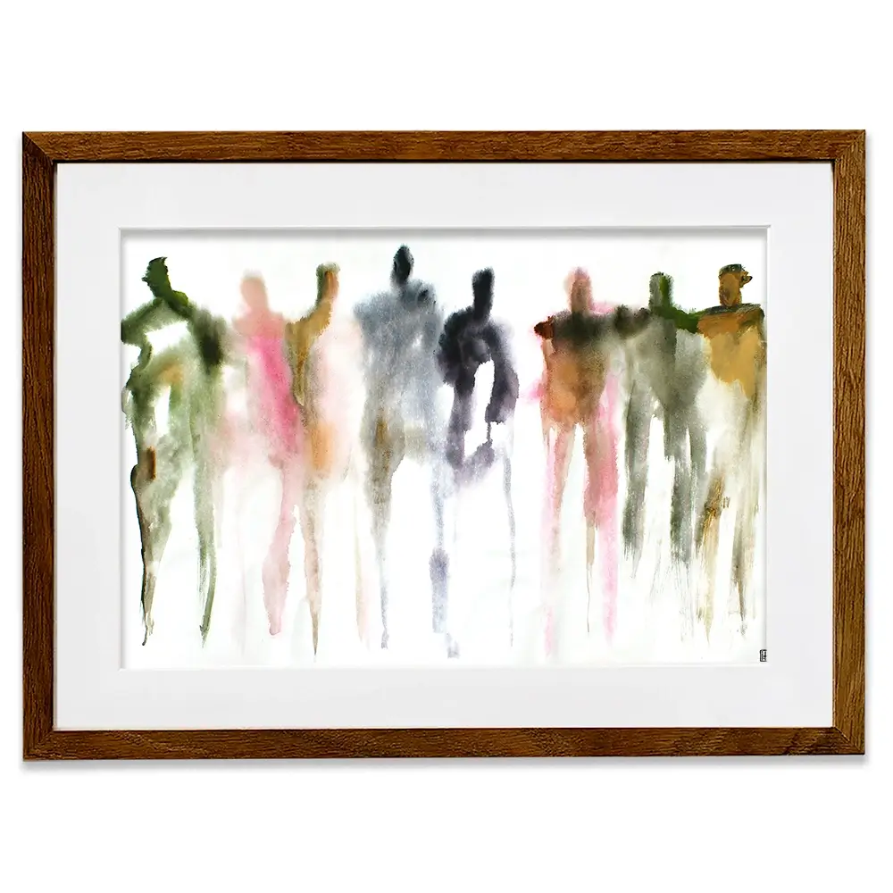 Colour Connect Framed Art Print Colour Connect Framed Art Print wall art product Studio Paint-ING