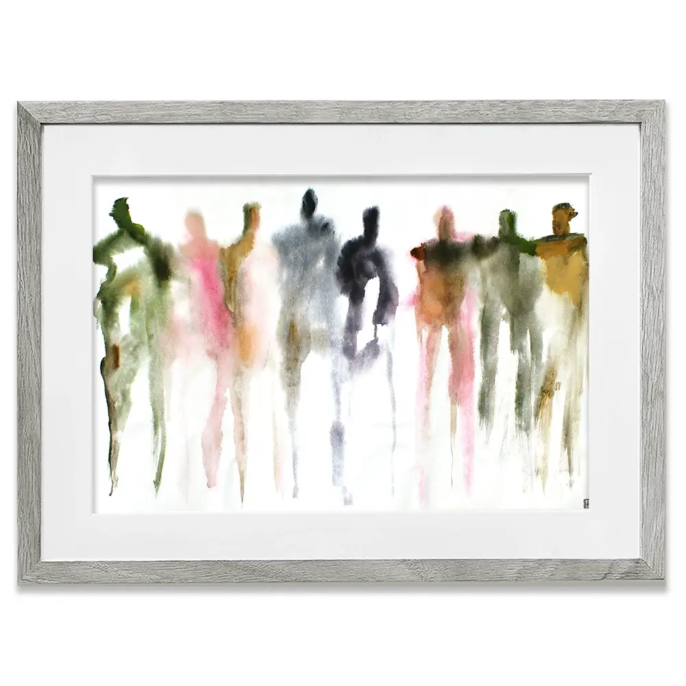 Colour Connect Framed Art Print Colour Connect Framed Art Print wall art product Studio Paint-ING