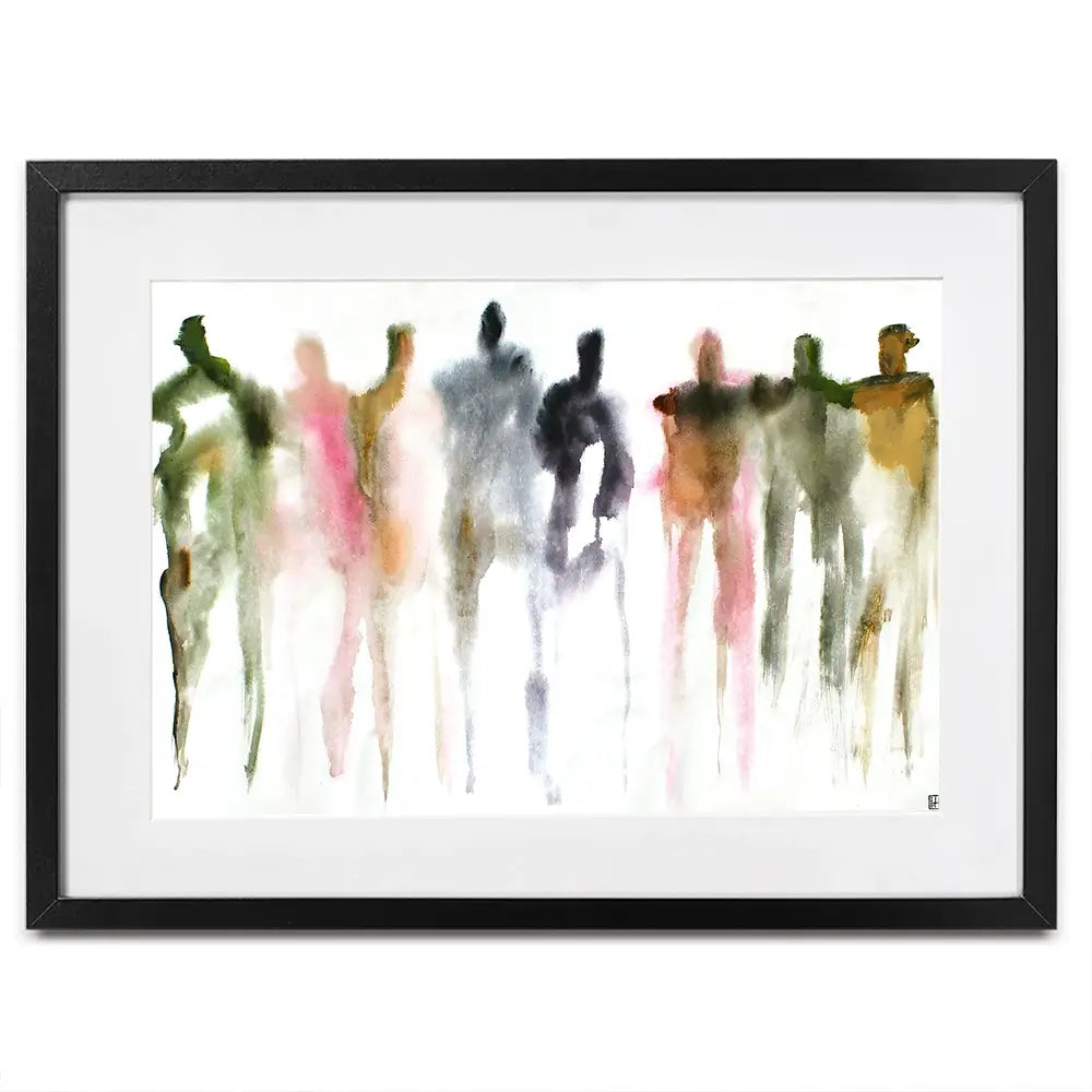 Colour Connect Framed Art Print Colour Connect Framed Art Print wall art product Studio Paint-ING