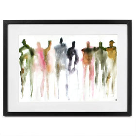 Colour Connect Framed Art Print Colour Connect Framed Art Print wall art product Studio Paint-ING