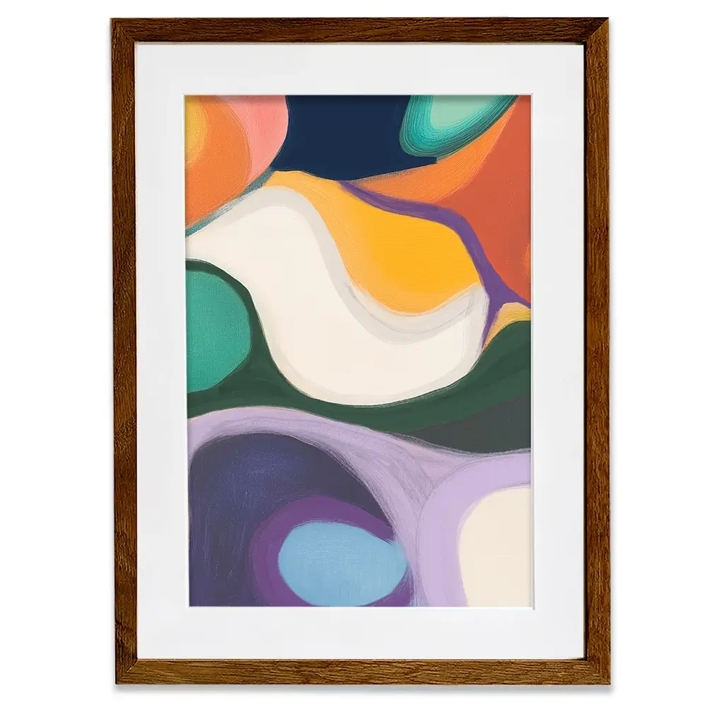 Colour Flow Framed Art Print Colour Flow Framed Art Print wall art product Treechild