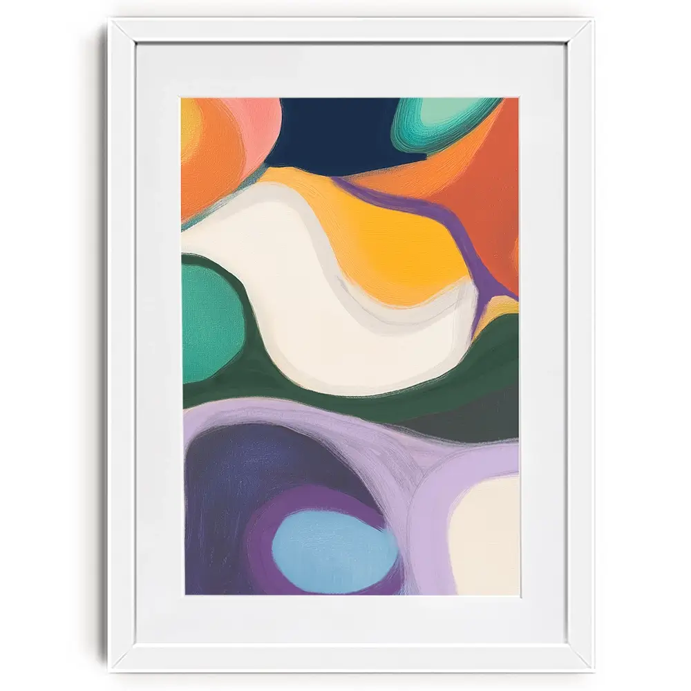 Colour Flow Framed Art Print Colour Flow Framed Art Print wall art product Treechild