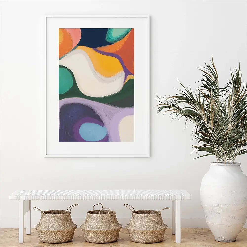 Colour Flow Framed Art Print Colour Flow Framed Art Print wall art product Treechild