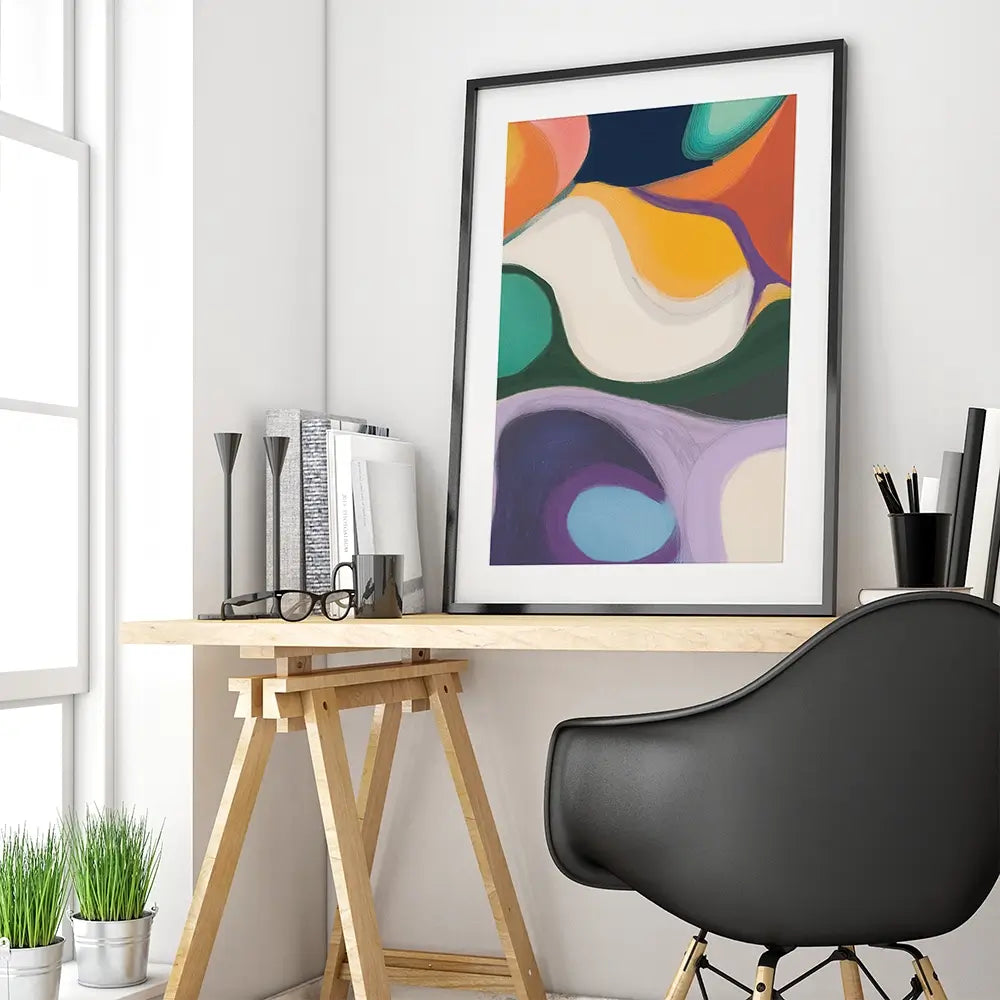 Colour Flow Framed Art Print Colour Flow Framed Art Print wall art product Treechild