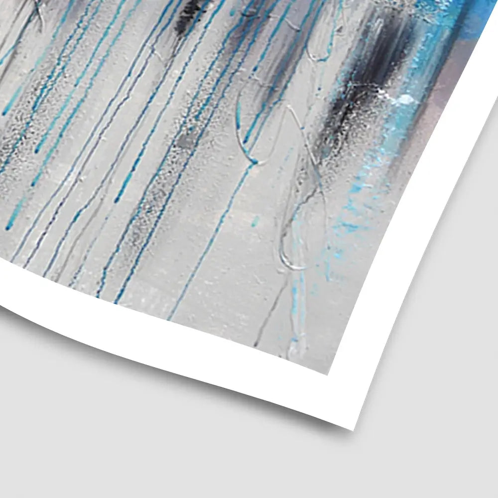 Colour Rain Art Print Colour Rain Art Print wall art product Studio Paint-Ing