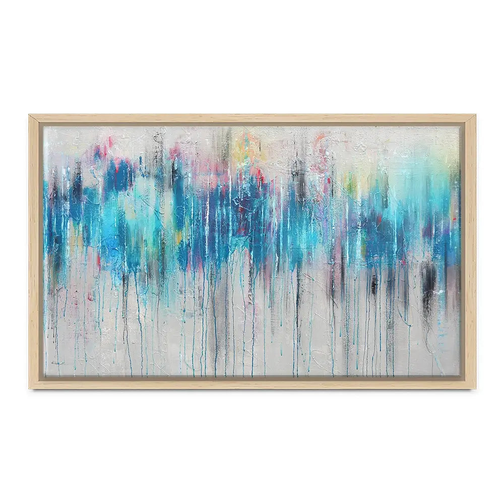 Colour Rain Canvas Print Colour Rain Canvas Print wall art product Studio Paint-Ing