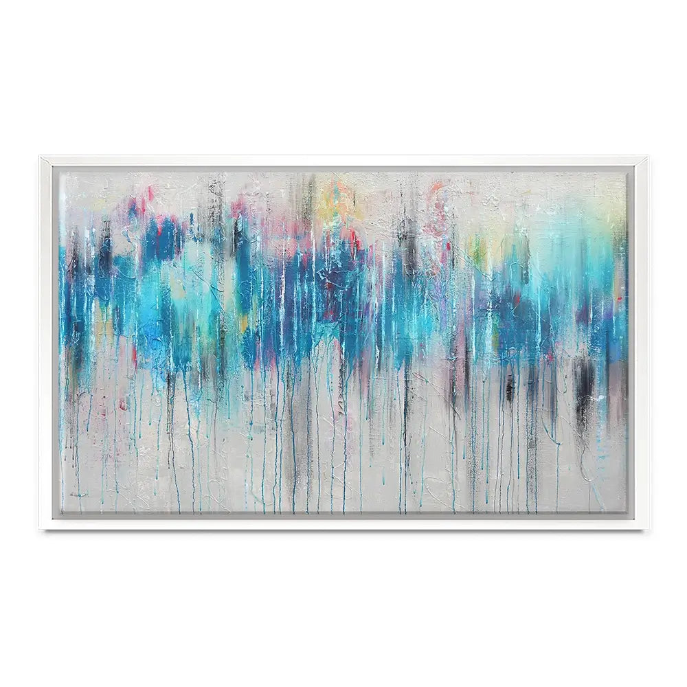 Colour Rain Canvas Print Colour Rain Canvas Print wall art product Studio Paint-Ing