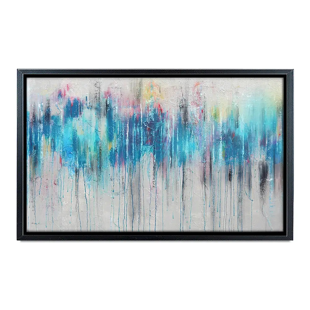 Colour Rain Canvas Print Colour Rain Canvas Print wall art product Studio Paint-Ing