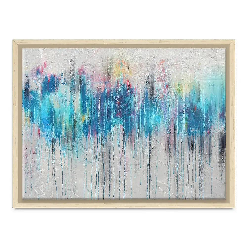 Colour Rain Canvas Print Colour Rain Canvas Print wall art product Studio Paint-Ing