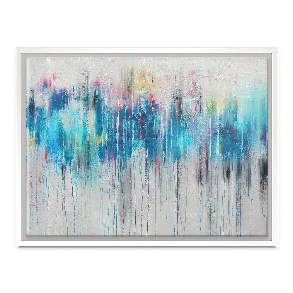 Colour Rain Canvas Print Colour Rain Canvas Print wall art product Studio Paint-Ing