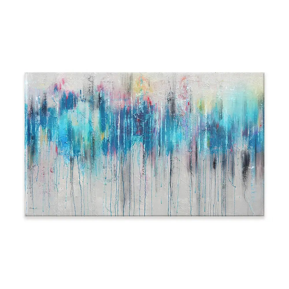 Colour Rain Canvas Print Colour Rain Canvas Print wall art product Studio Paint-Ing