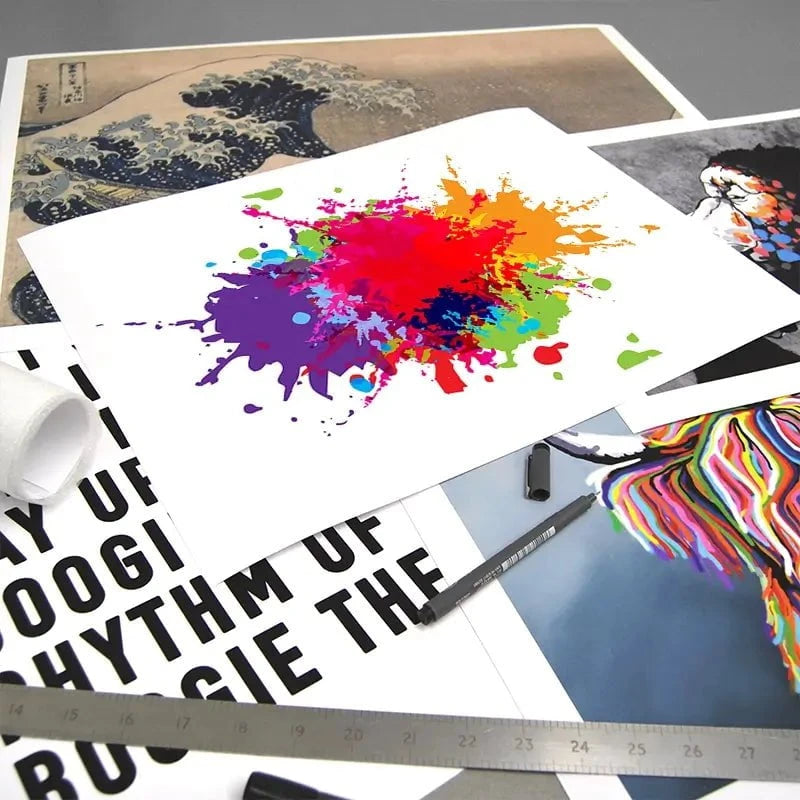Colour Splat Art Print Colour Splat Art Print wall art product Mrspopman1985 / Shutterstock