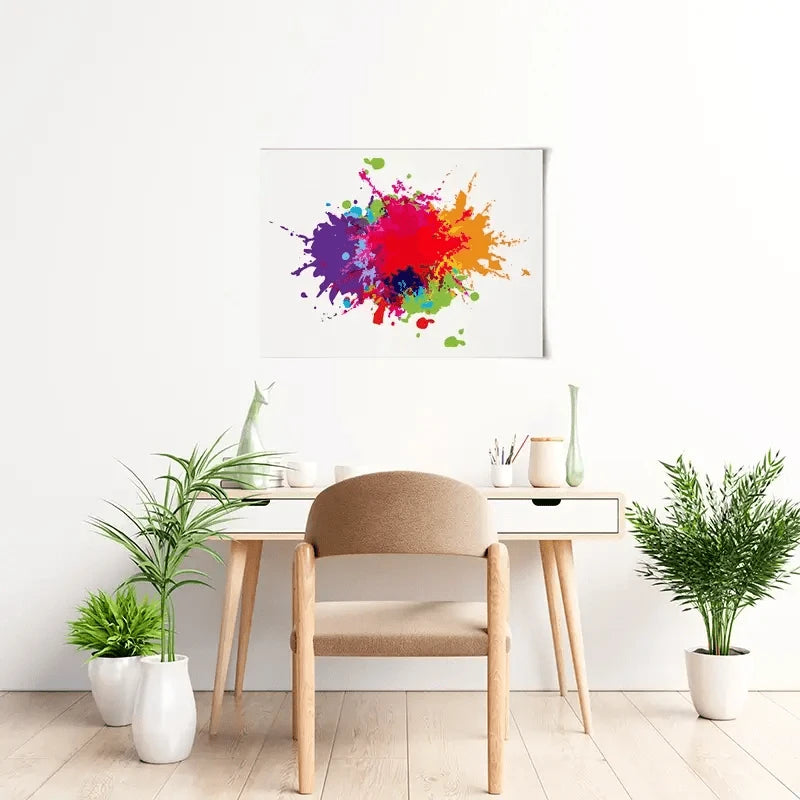 Colour Splat Art Print Colour Splat Art Print wall art product Mrspopman1985 / Shutterstock