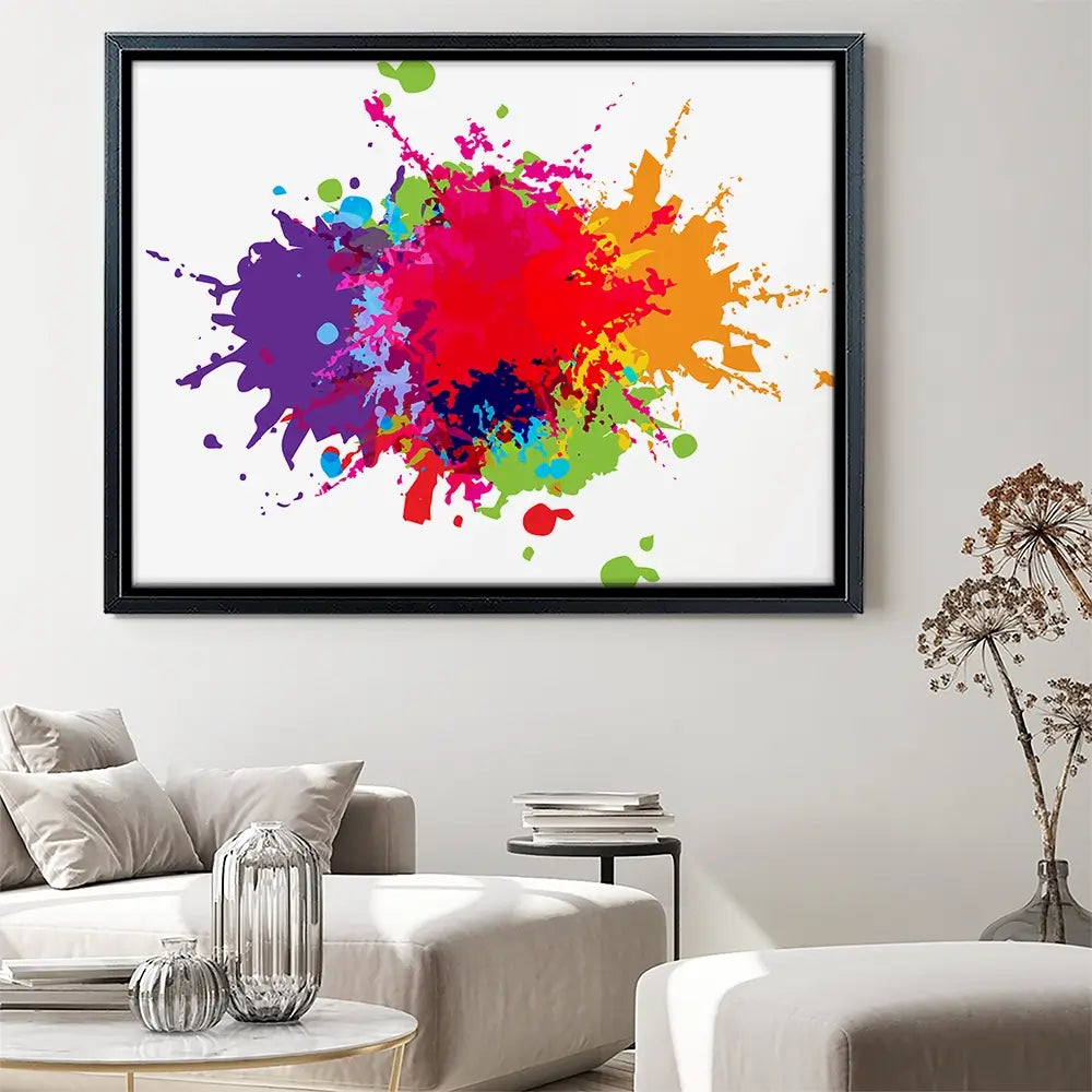 Colour Splat Canvas Print Colour Splat Canvas Print wall art product Mrspopman1985 / Shutterstock