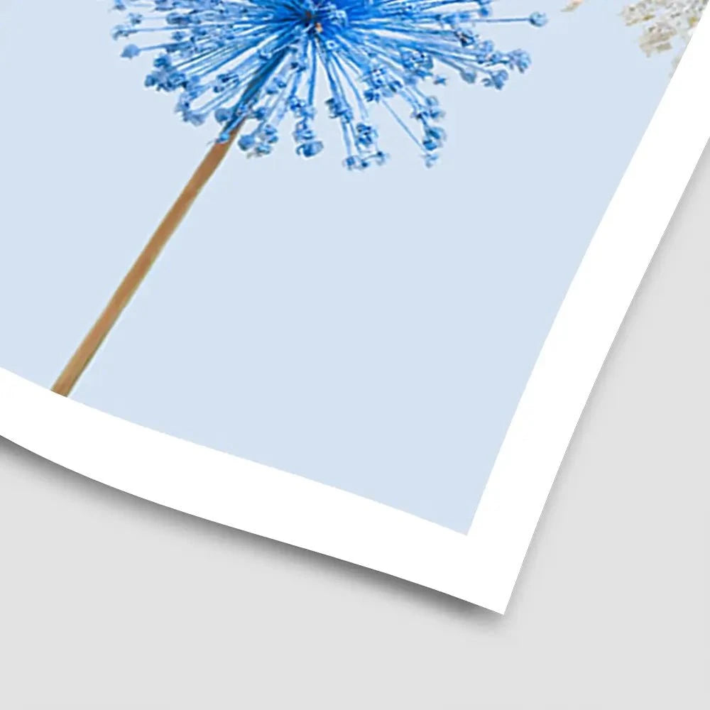 Coloured Dandelions Art Print Coloured Dandelions Art Print wall art product Svetlana Foote / Shutterstock