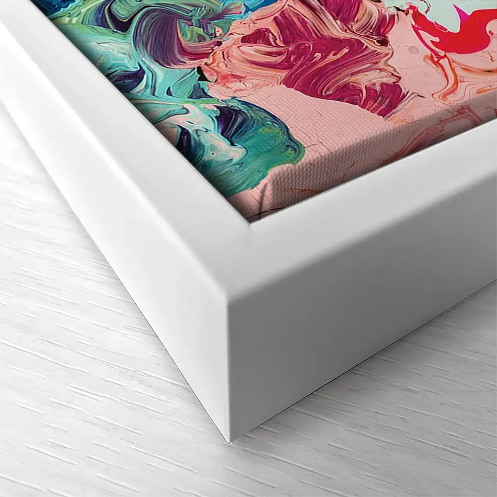 Colourful Abstract Oil Painting Oversized Canvas Print Colourful Abstract Oil Painting Oversized Canvas Print wall art product vhpicstock / Shutterstock