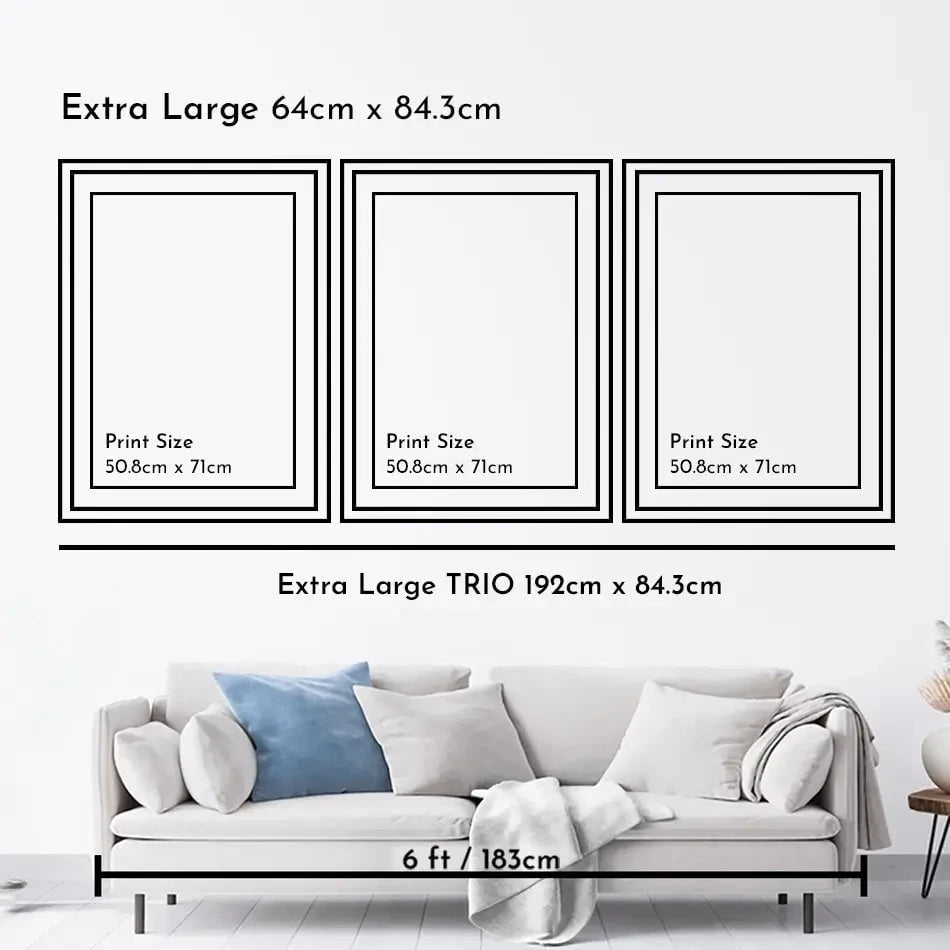 Colourful Ballerinas Framed Art Print Trio Colourful Ballerinas Framed Art Print Trio wall art product Leon Devenice