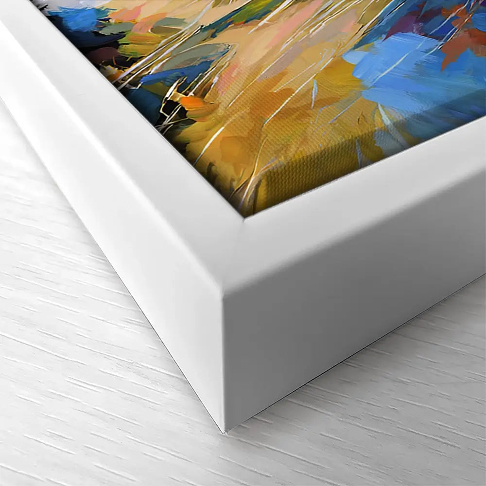 Colourful Cats Gaze Oversized Canvas Print Colourful Cats Gaze Oversized Canvas Print wall art product Leon Devenice
