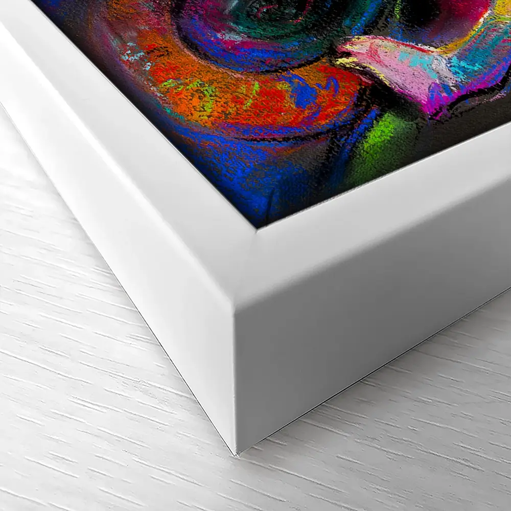 Colourful Chameleon Canvas Print Colourful Chameleon Canvas Print wall art product Art Print Shop