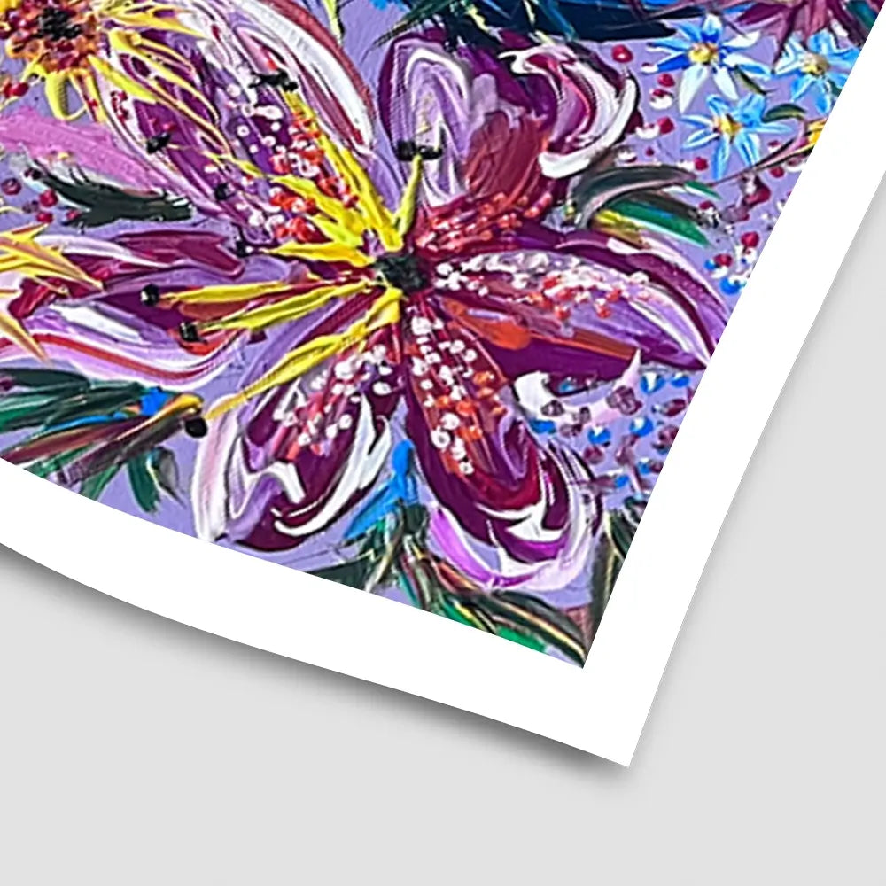 Colourful Cocktaoo Art Print Colourful Cocktaoo Art Print wall art product Jo Mulligan