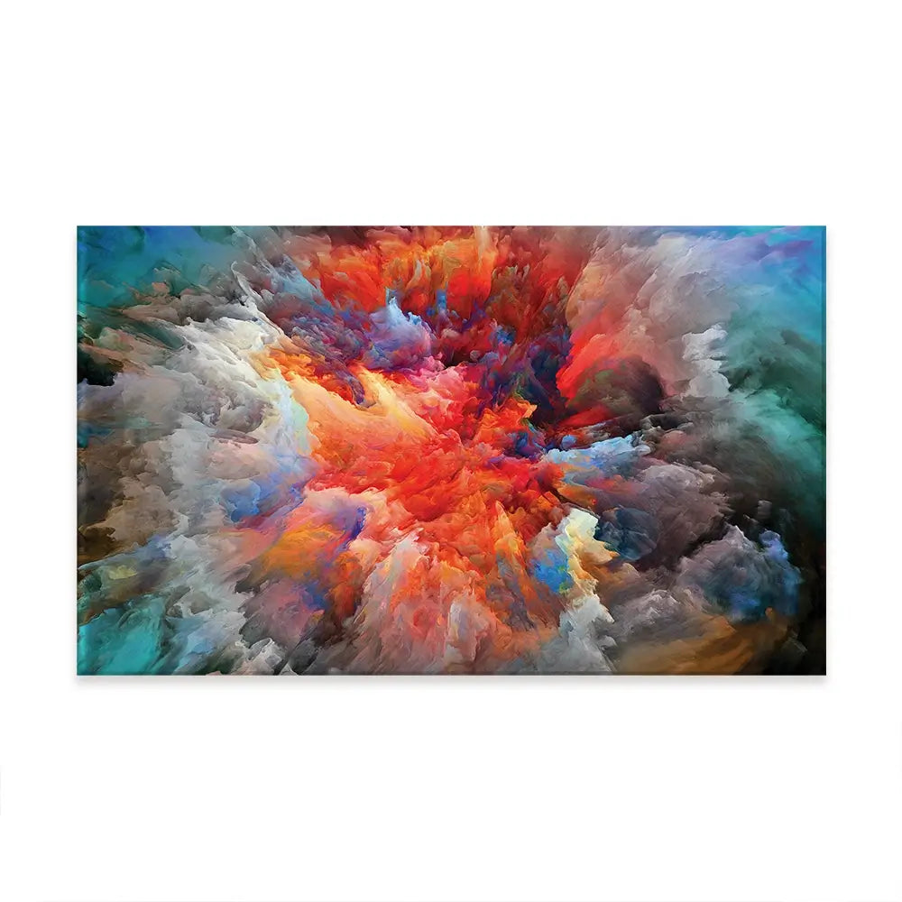 Colourful Explosion Oversized Canvas Print Colourful Explosion Oversized Canvas Print wall art product Art Print Shop