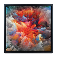 Colourful Explosion Square Canvas Print wall art product agsandrew / Shutterstock