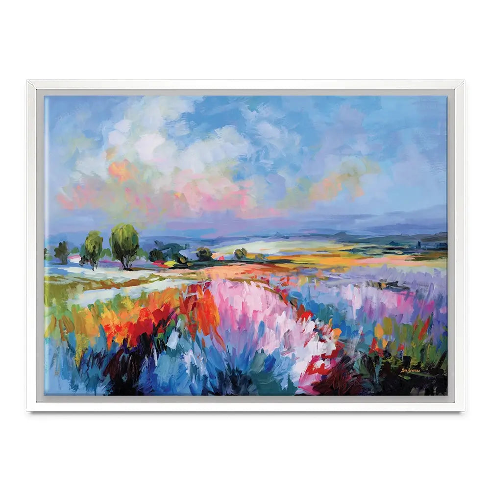 Colourful Landscape Impressions Canvas Print Colourful Landscape Impressions Canvas Print wall art product Leon Devenice
