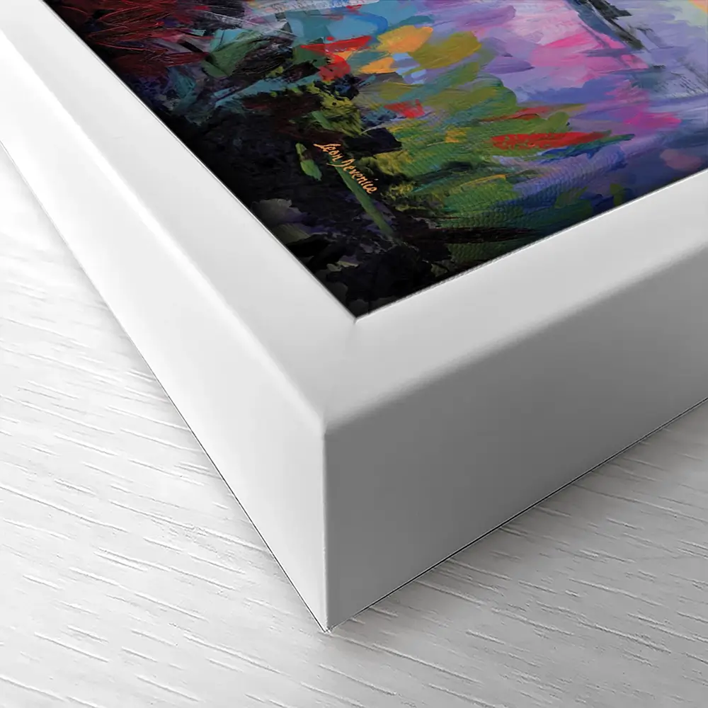 Colourful Landscape Impressions Canvas Print Colourful Landscape Impressions Canvas Print wall art product Leon Devenice