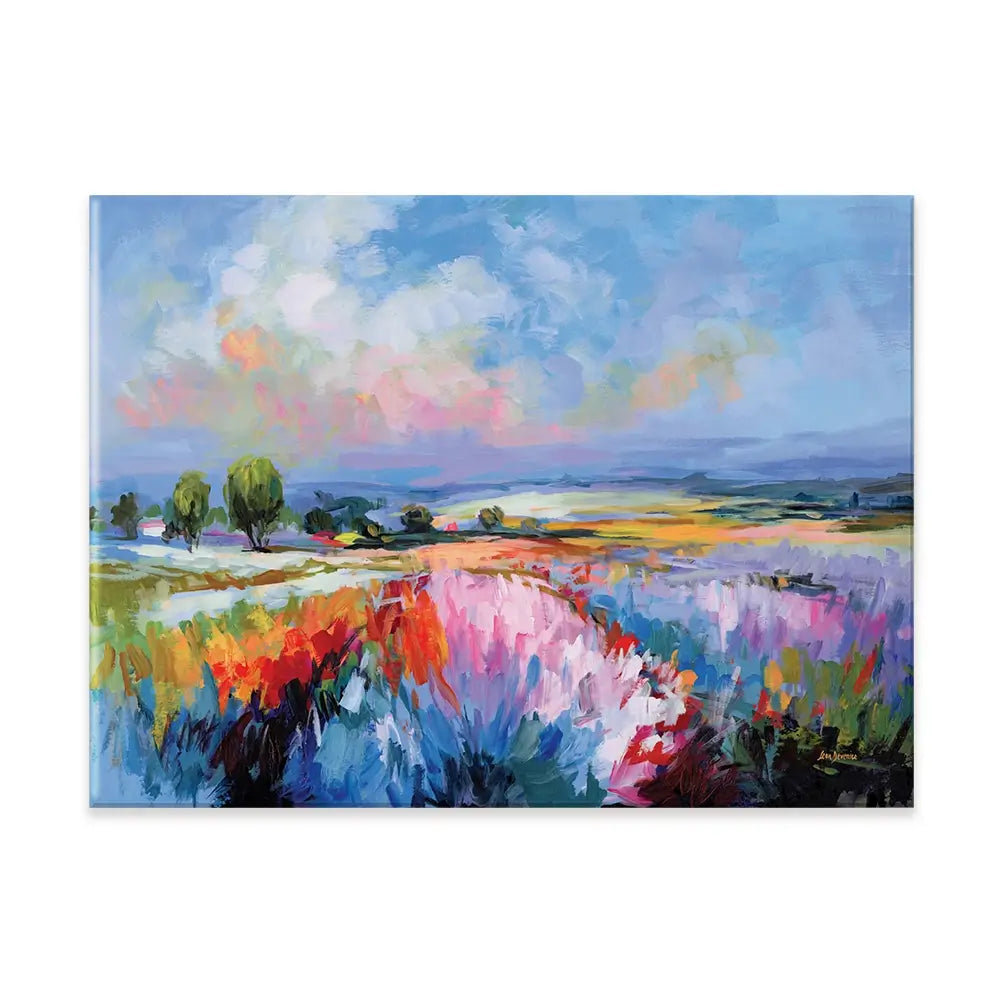 Colourful Landscape Impressions Canvas Print Colourful Landscape Impressions Canvas Print wall art product Leon Devenice