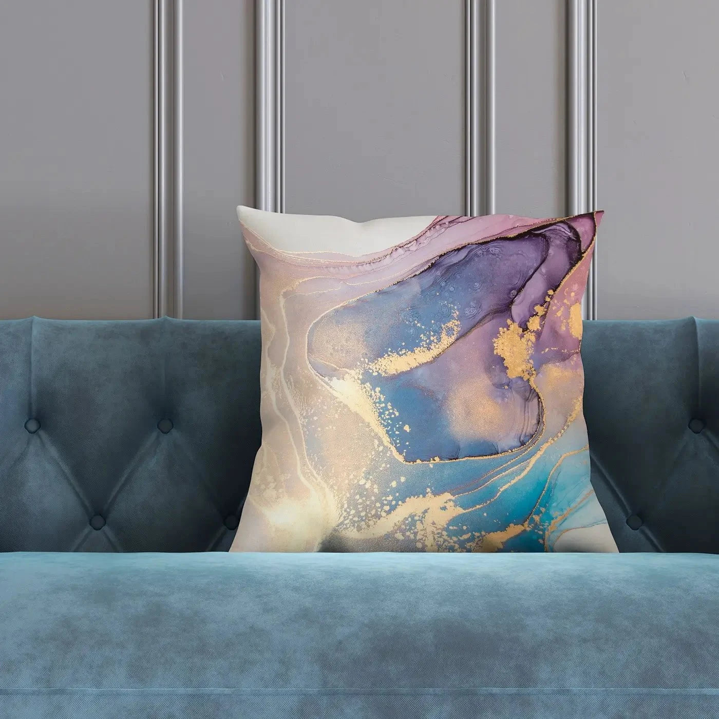 Colourful Marble Cushion Colourful Marble Cushion wall art product coldsun777 / Shutterstock