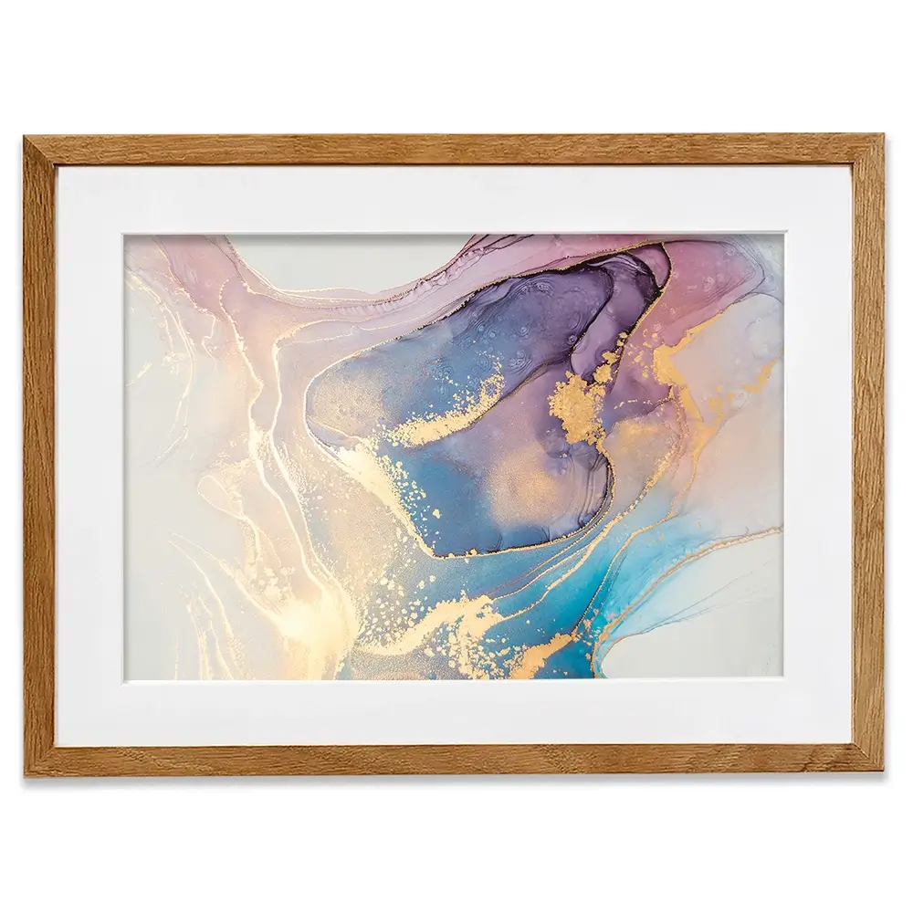 Colourful Marble Framed Art Print Colourful Marble Framed Art Print wall art product coldsun777 / Shutterstock