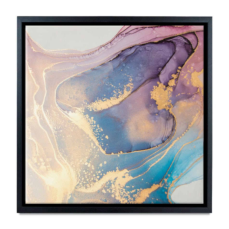 Colourful Marble Square Canvas Print wall art product coldsun777 / Shutterstock