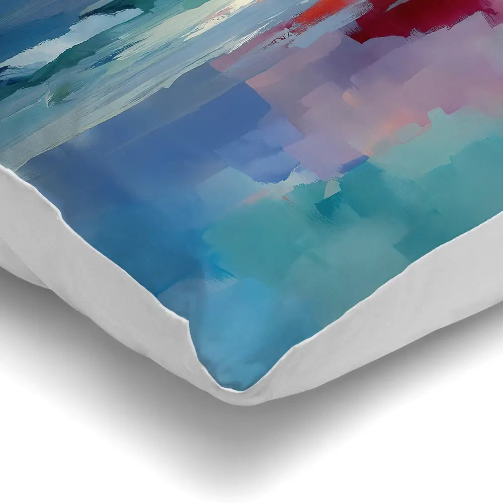 Colourful Ocean Shore Cushion Colourful Ocean Shore Cushion wall art product Leon Devenice