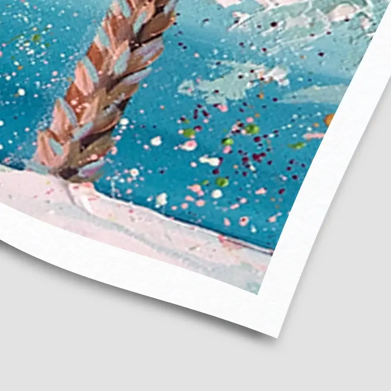Colourful Palms Art Print Colourful Palms Art Print wall art product Estelle Grengs - Independent