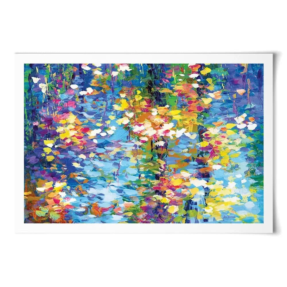 Colourful Reflections Art Print Colourful Reflections Art Print wall art product Leon Devenice