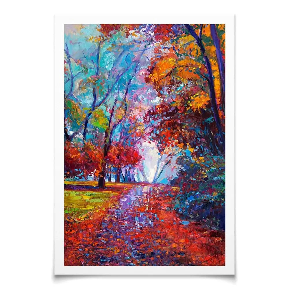 Colourful Scenic Forest Art Print Colourful Scenic Forest Art Print wall art product Boyan Dimitrov / Shutterstock