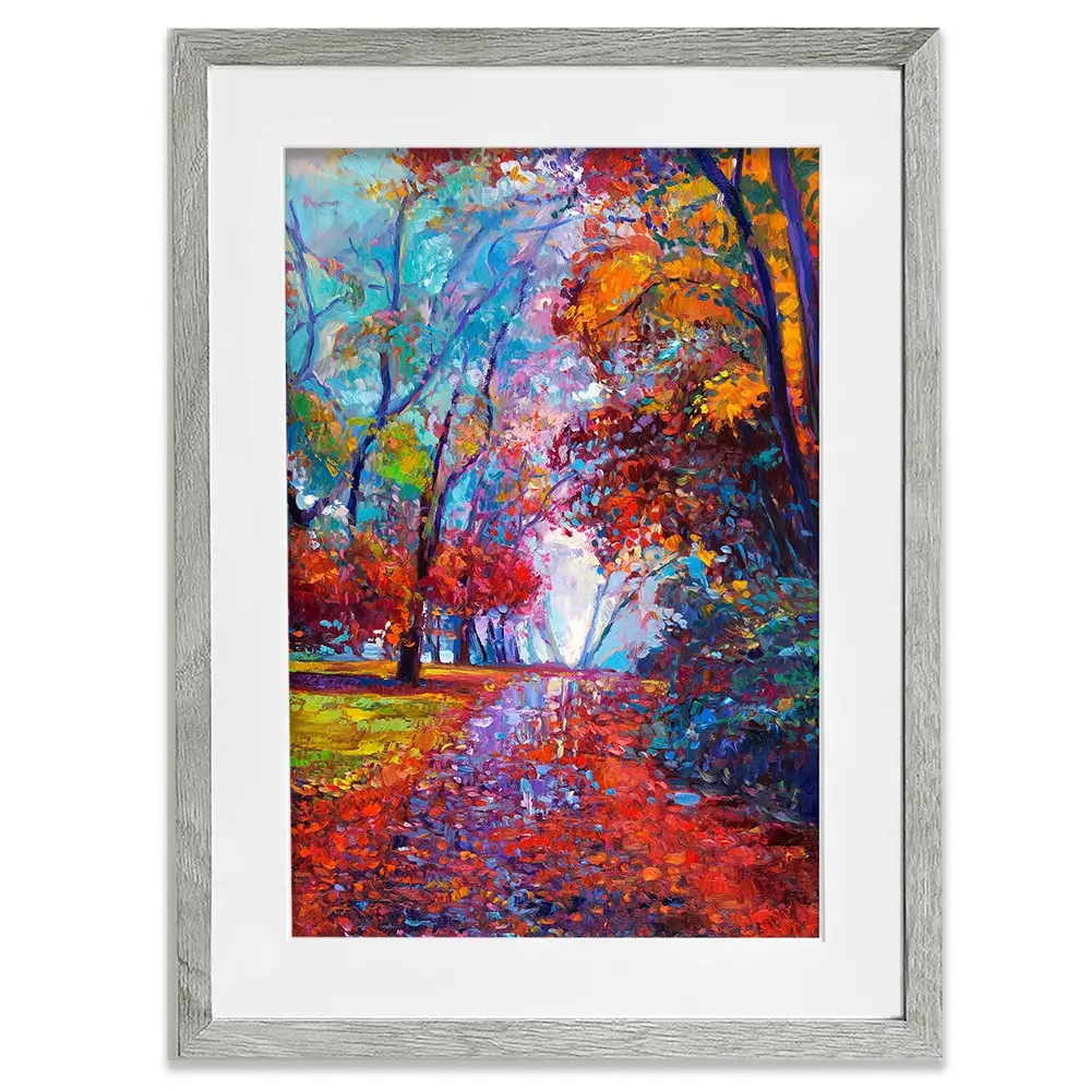 Colourful Scenic Forest Framed Art Print Colourful Scenic Forest Framed Art Print wall art product Boyan Dimitrov / Shutterstock